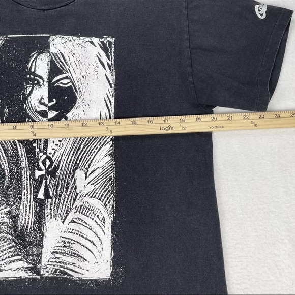 Death The Sandman Neil Gaiman Shirt Size Medium Single Stitch 90s DC Comic Book - Picture 8 of 13